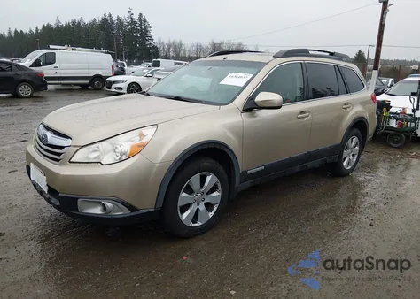2010 Subaru Outback 2.5I Premium z USA, uszkodzony, nr VIN 4S4BRBGC6A3342087